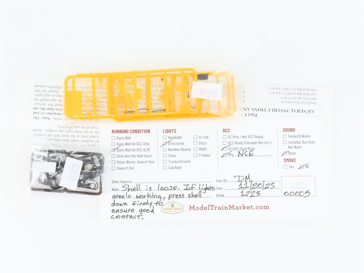 HO Scale Stewart 4907 SOO Line Baldwin S-12 Diesel Switcher #313 w/ DCC