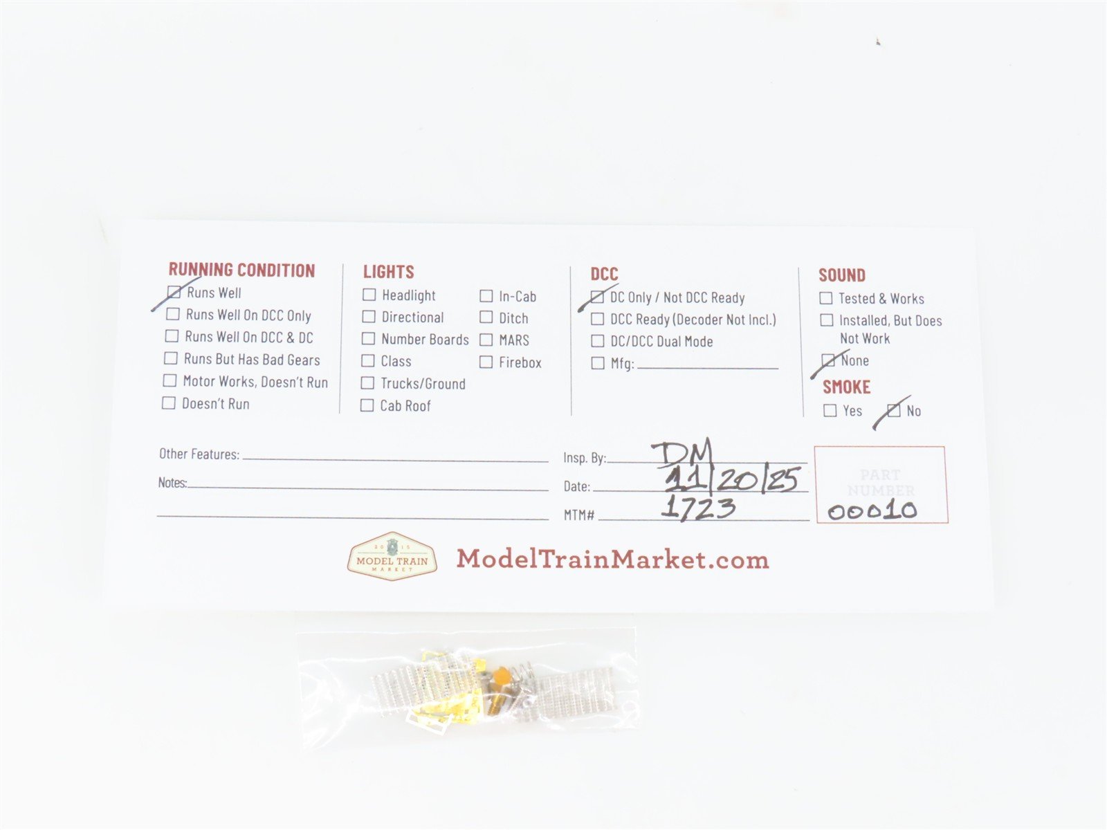 HO Overland/Ajin BRASS OMI-5119 Undecorated MILW SDL39 Diesel Locomotive