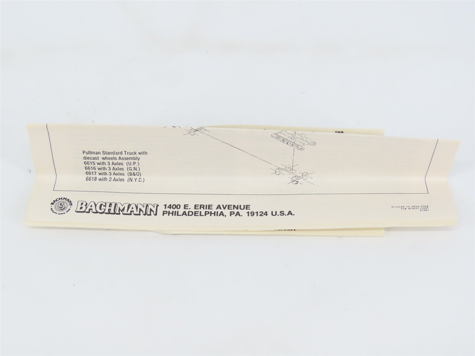 HO Scale Bachmann Spectrum 89033 GN Great Northern Coach Passenger Car #967