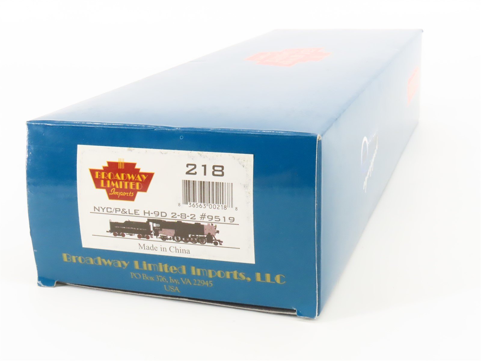 HO Broadway Limited BLI 218 NYC Railway 2-8-2 Steam Loco #9519 w/ DCC & Sound