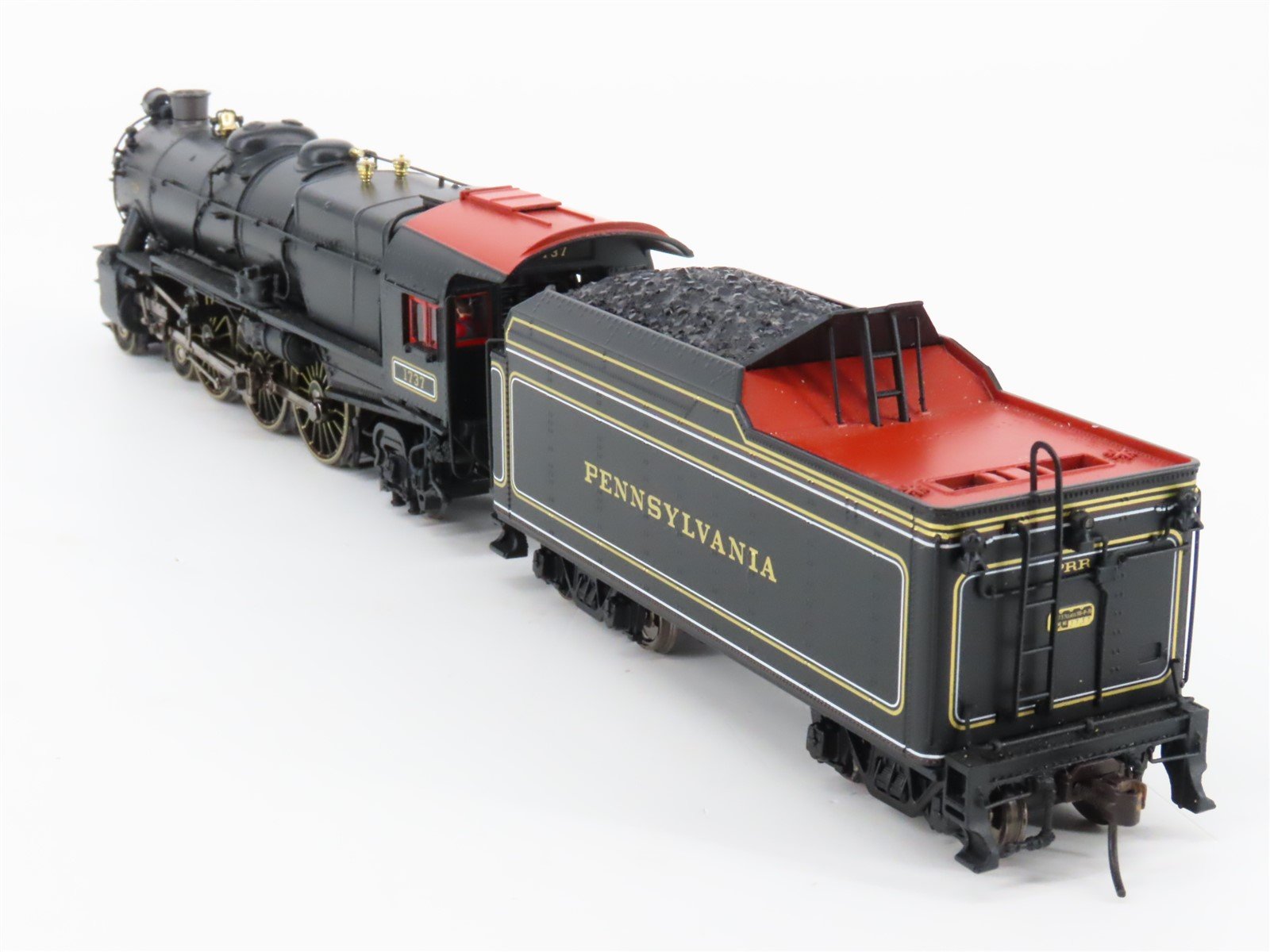 HO Scale MTH 80-3101-1 PRR Pennsylvania 4-6-2 Steam Loco #1737 w/ DCC & Sound