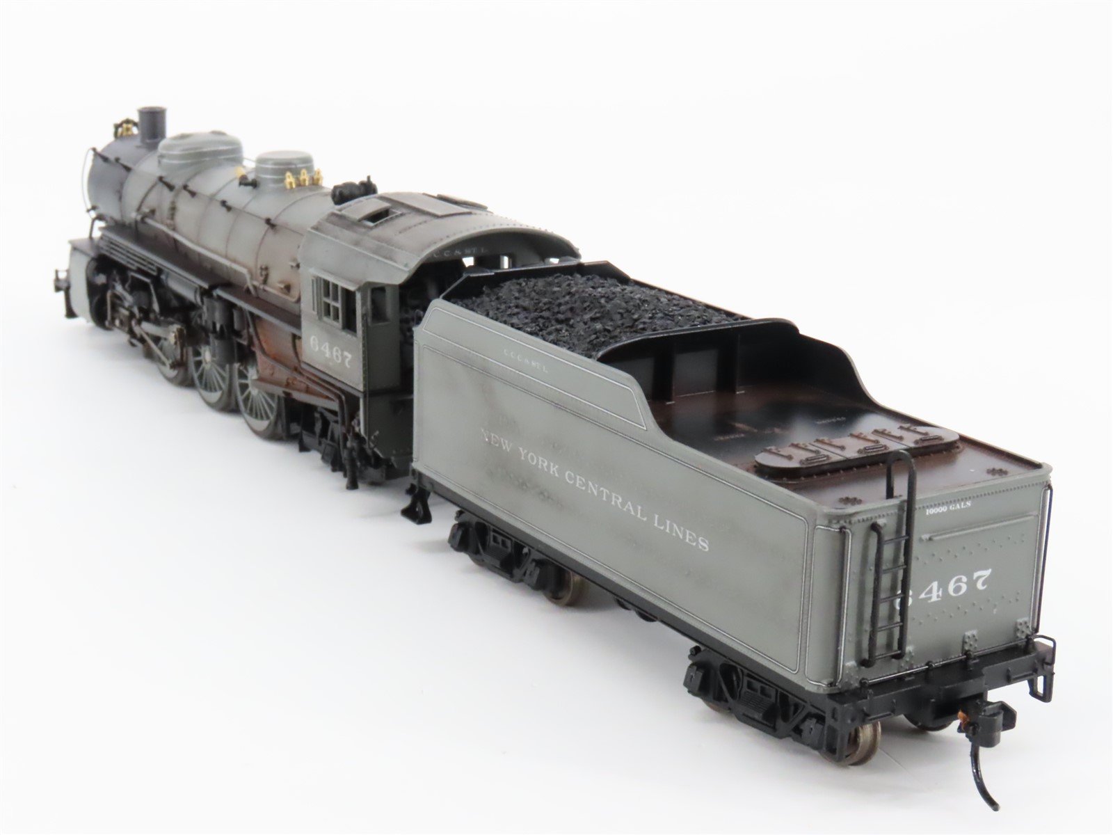 HO Broadway Limited BLI 5611 NYC Railway USRA 4-6-2 Steam #6467 Weathered/wDCC
