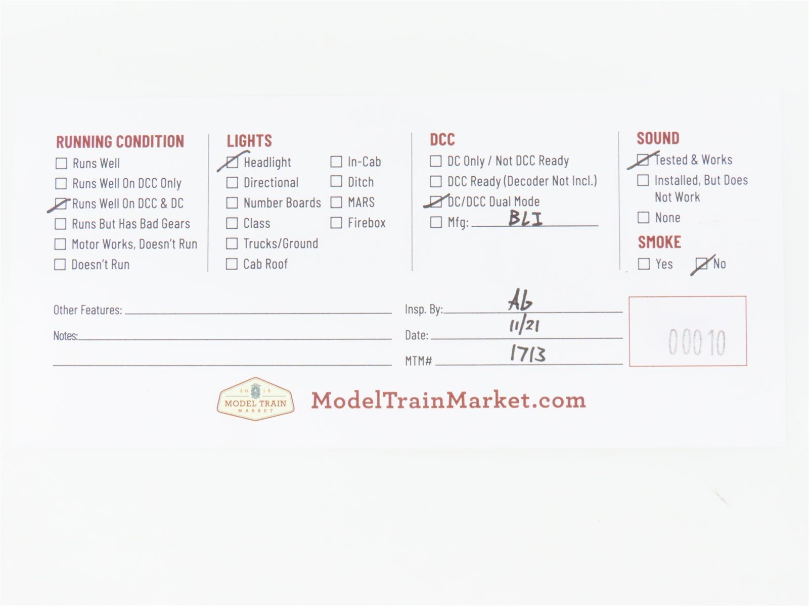 HO Broadway Limited BLI 5611 NYC Railway USRA 4-6-2 Steam #6467 Weathered/wDCC