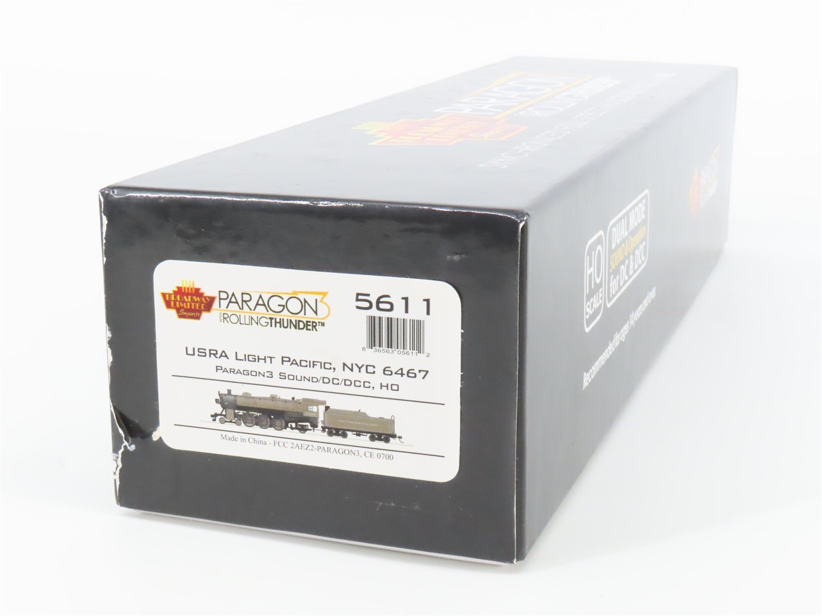 HO Broadway Limited BLI 5611 NYC Railway USRA 4-6-2 Steam #6467 Weathered/wDCC