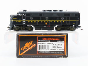 HO MTH 81-2002-0 PRR Pennsylvania F3A Diesel Loco #9691 wDCC & Sound/Weathered