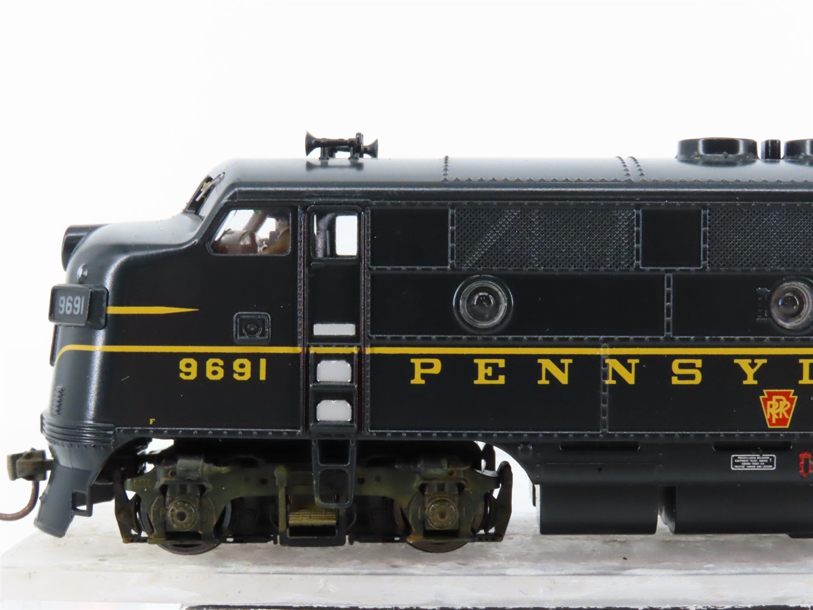 HO MTH 81-2002-0 PRR Pennsylvania F3A Diesel Loco #9691 wDCC & Sound/Weathered