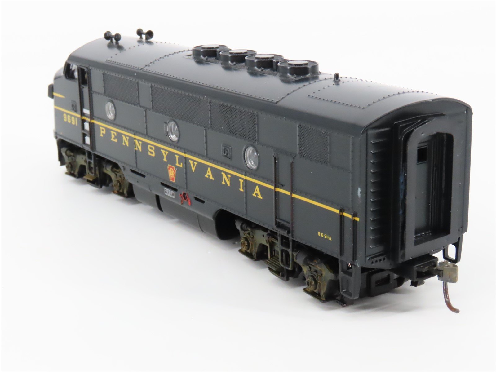 HO MTH 81-2002-0 PRR Pennsylvania F3A Diesel Loco #9691 wDCC & Sound/Weathered