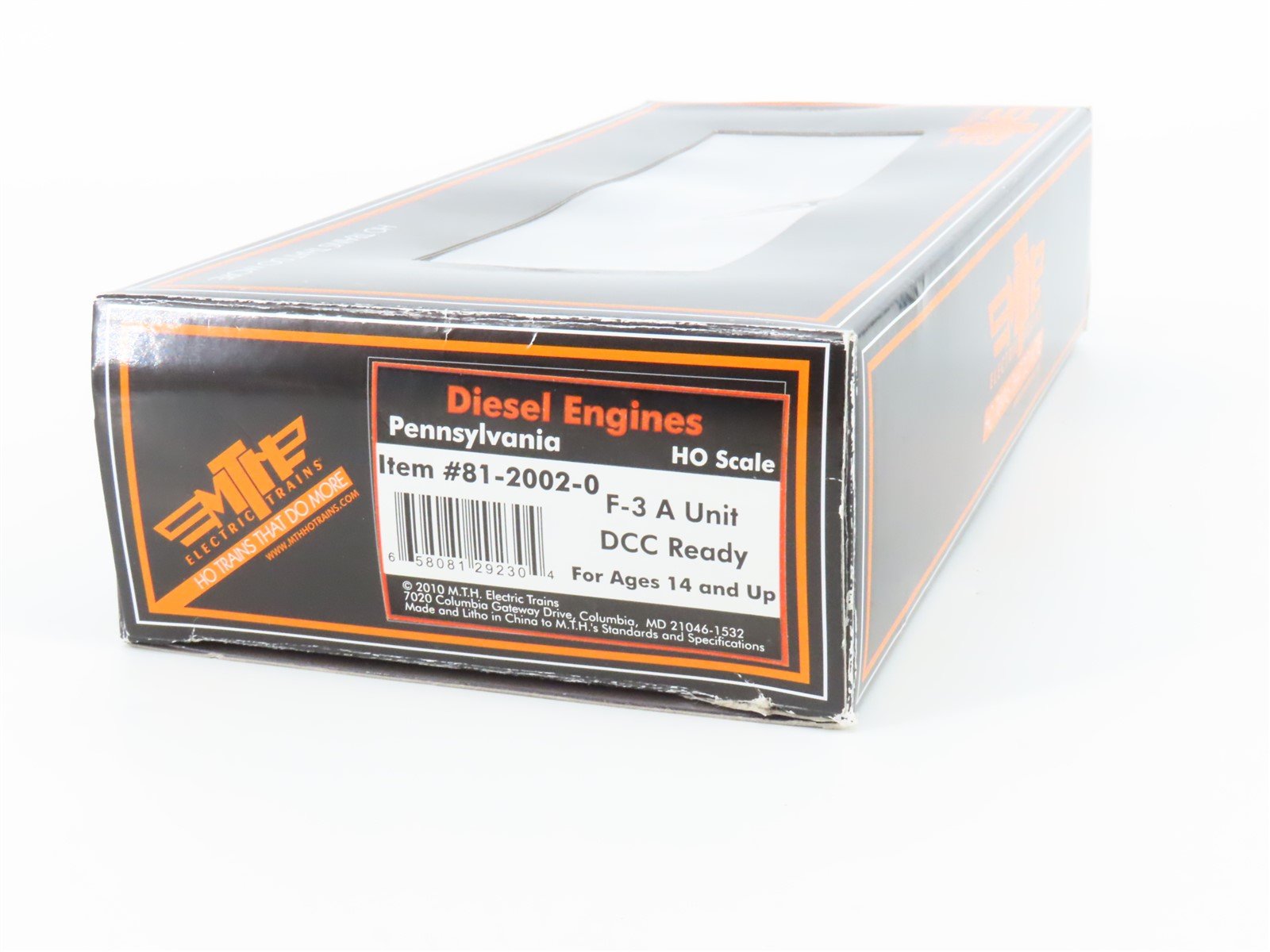 HO MTH 81-2002-0 PRR Pennsylvania F3A Diesel Loco #9691 wDCC & Sound/Weathered