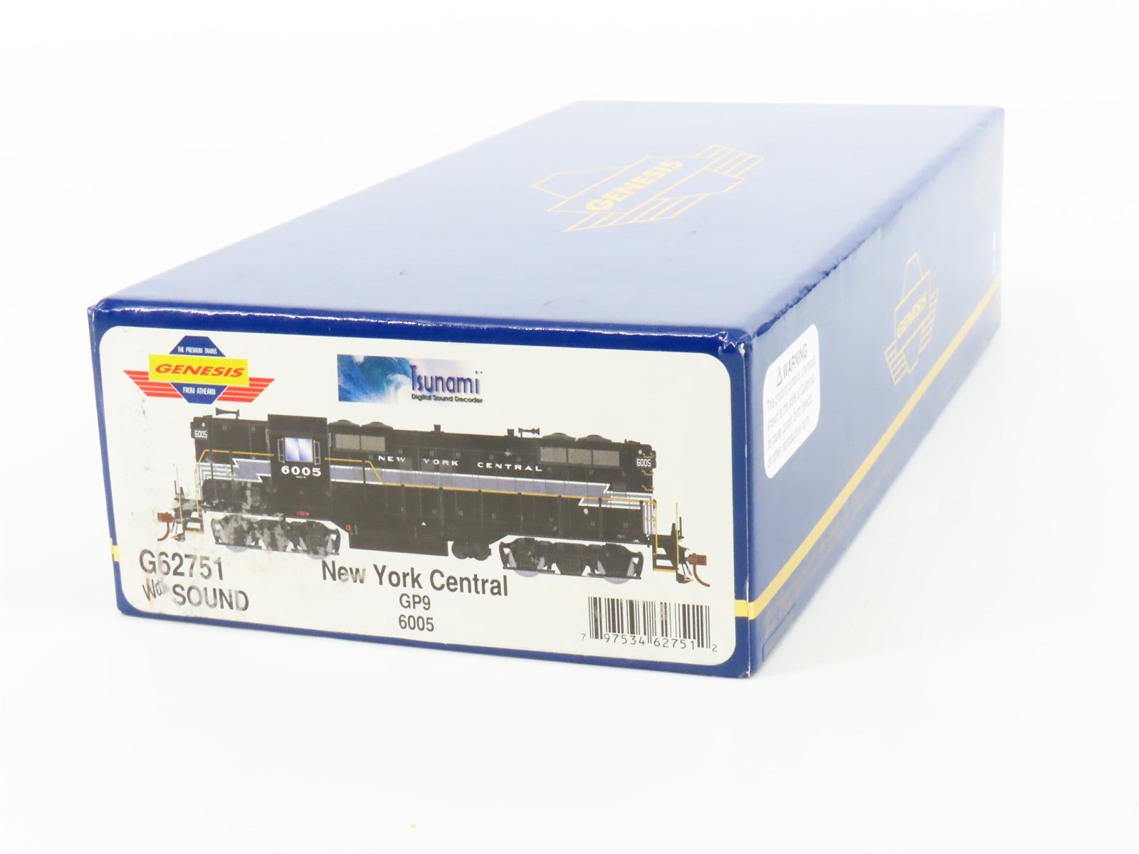 HO Scale Athearn Genesis G62751 NYC GP9 Diesel Locomotive #6005 w/ DCC & Sound
