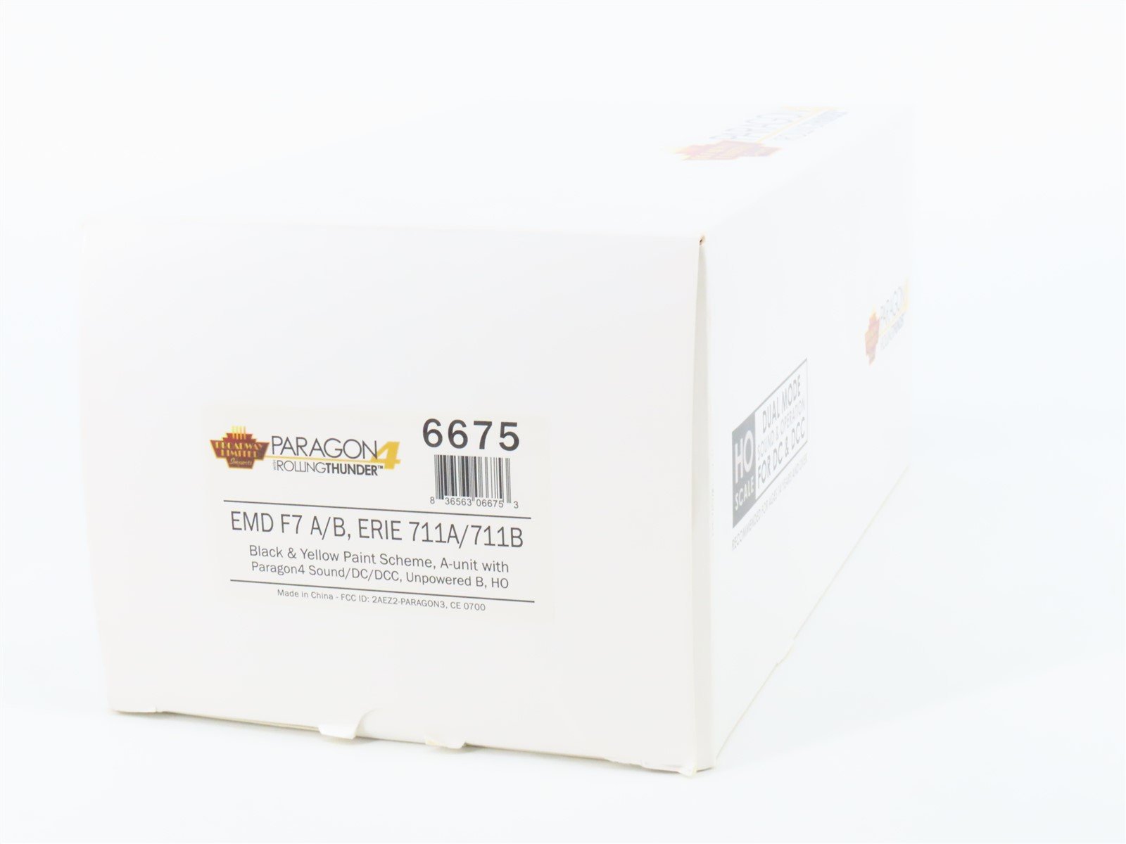 HO Scale Broadway Limited BLI 6675 ERIE F7 A/B Diesel Loco Set w/DCC & Sound