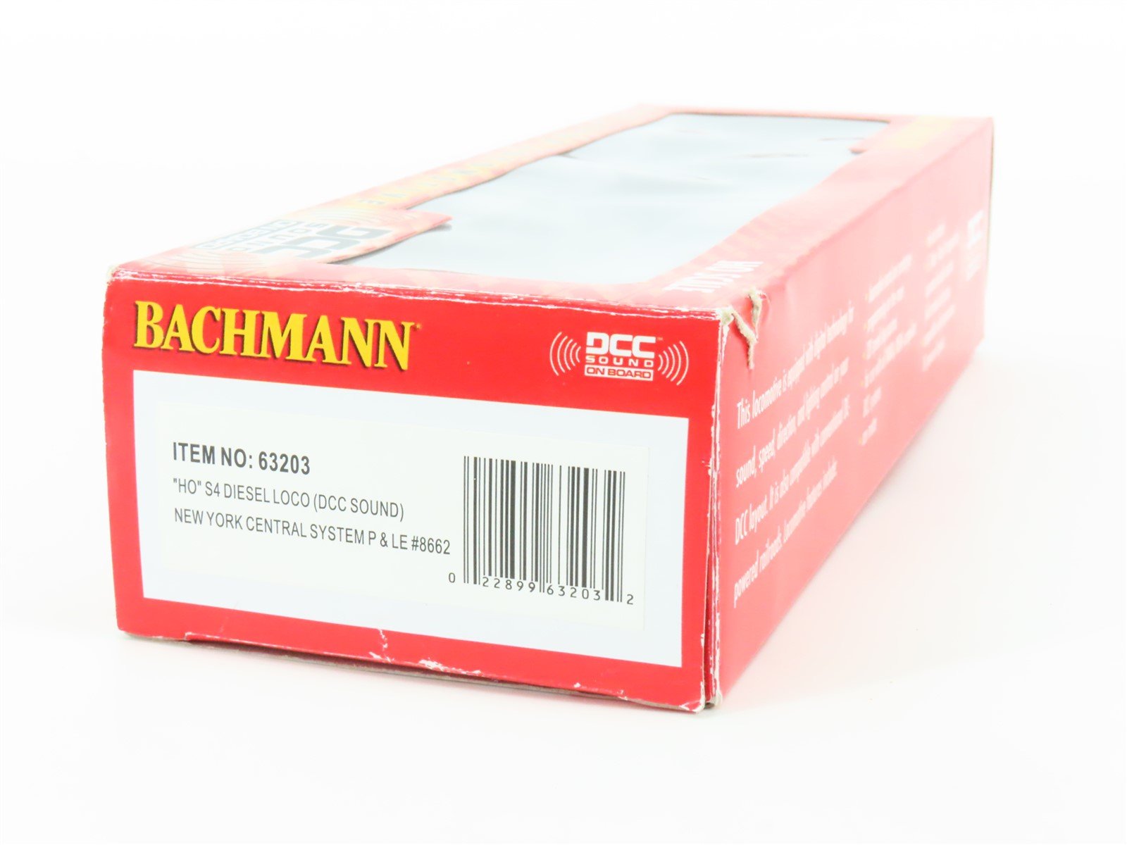 HO Scale Bachmann 63203 P&LE Railway S4 Diesel Locomotive #8662 w/ DCC & Sound