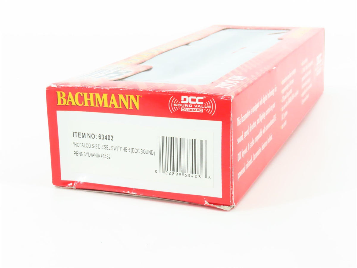 HO Scale Bachmann 63403 PRR Railway S4 Diesel Locomotive #8432 w/ DCC &amp; Sound