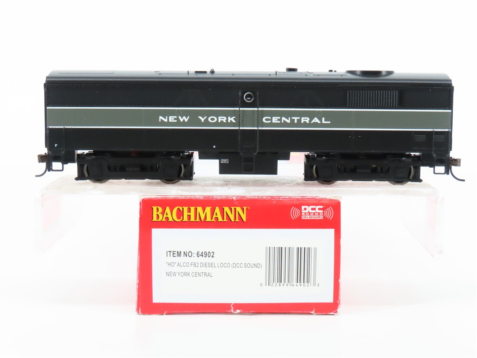 HO Scale Bachmann 64902 NYC Railway Alco FB2 Diesel Locomotive w/ DCC & Sound