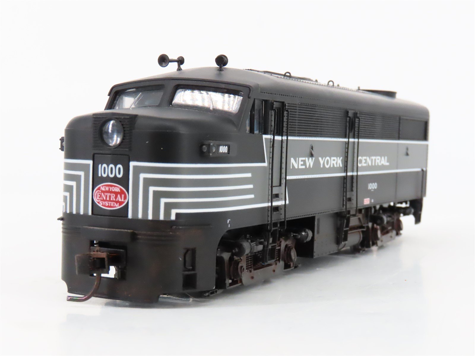 HO Scale Proto 2000 NYC Railway FA1/FB1 Diesel Locomotive Set BAD GEARS w/ DCC