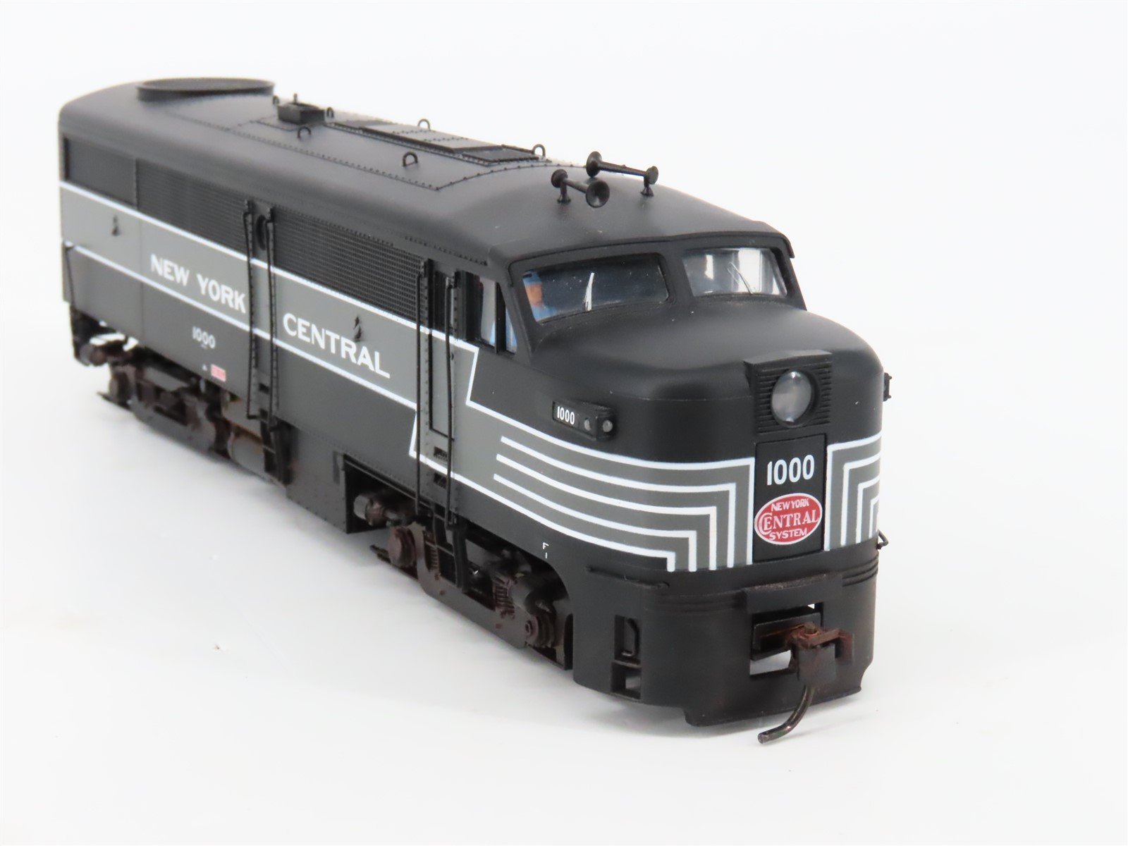 HO Scale Proto 2000 NYC Railway FA1/FB1 Diesel Locomotive Set BAD GEARS w/ DCC