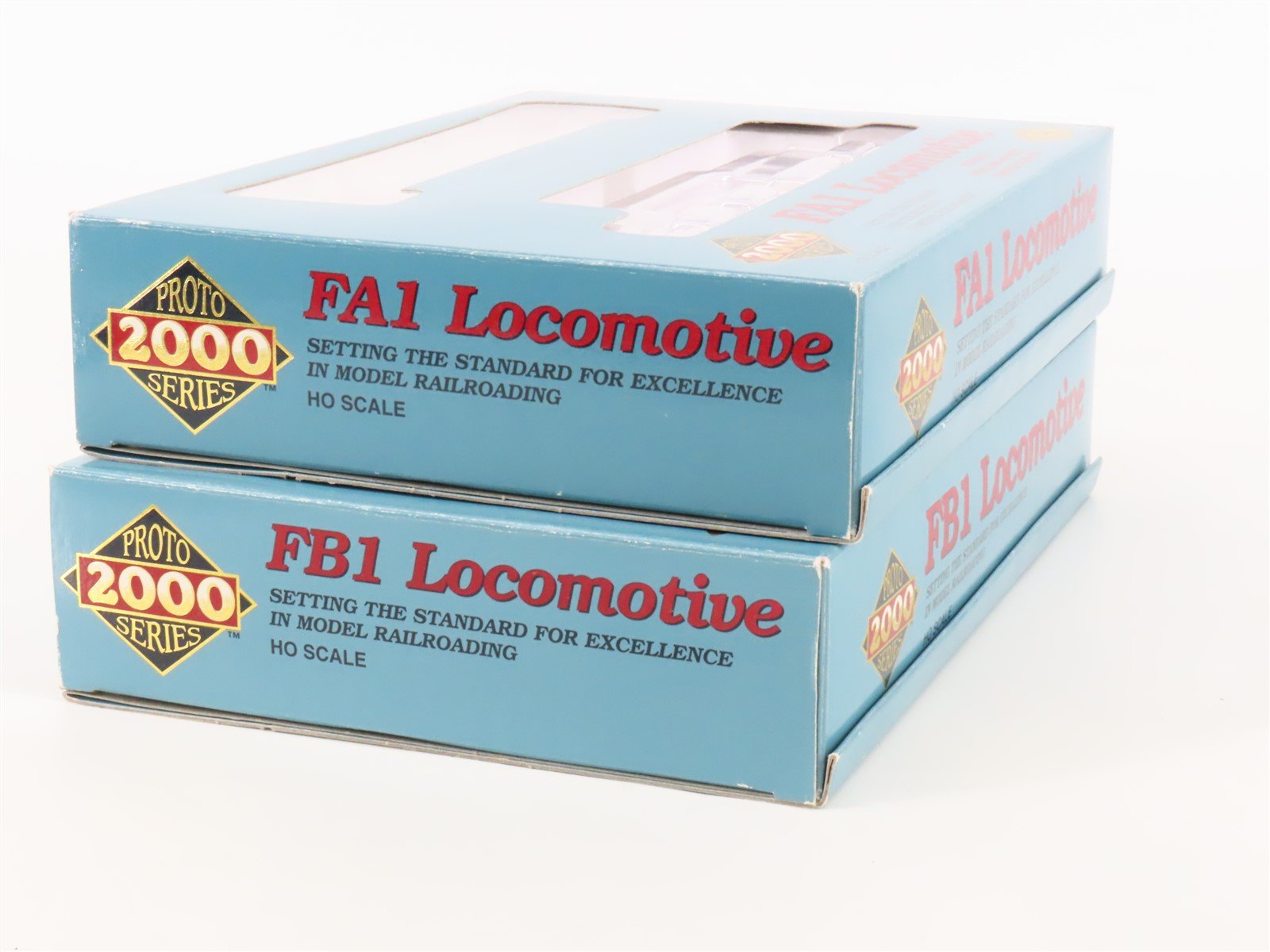 HO Scale Proto 2000 NYC Railway FA1/FB1 Diesel Locomotive Set BAD GEARS w/ DCC