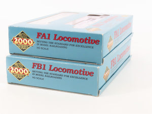 HO Scale Proto 2000 NYC Railway FA1/FB1 Diesel Locomotive Set BAD GEARS w/ DCC