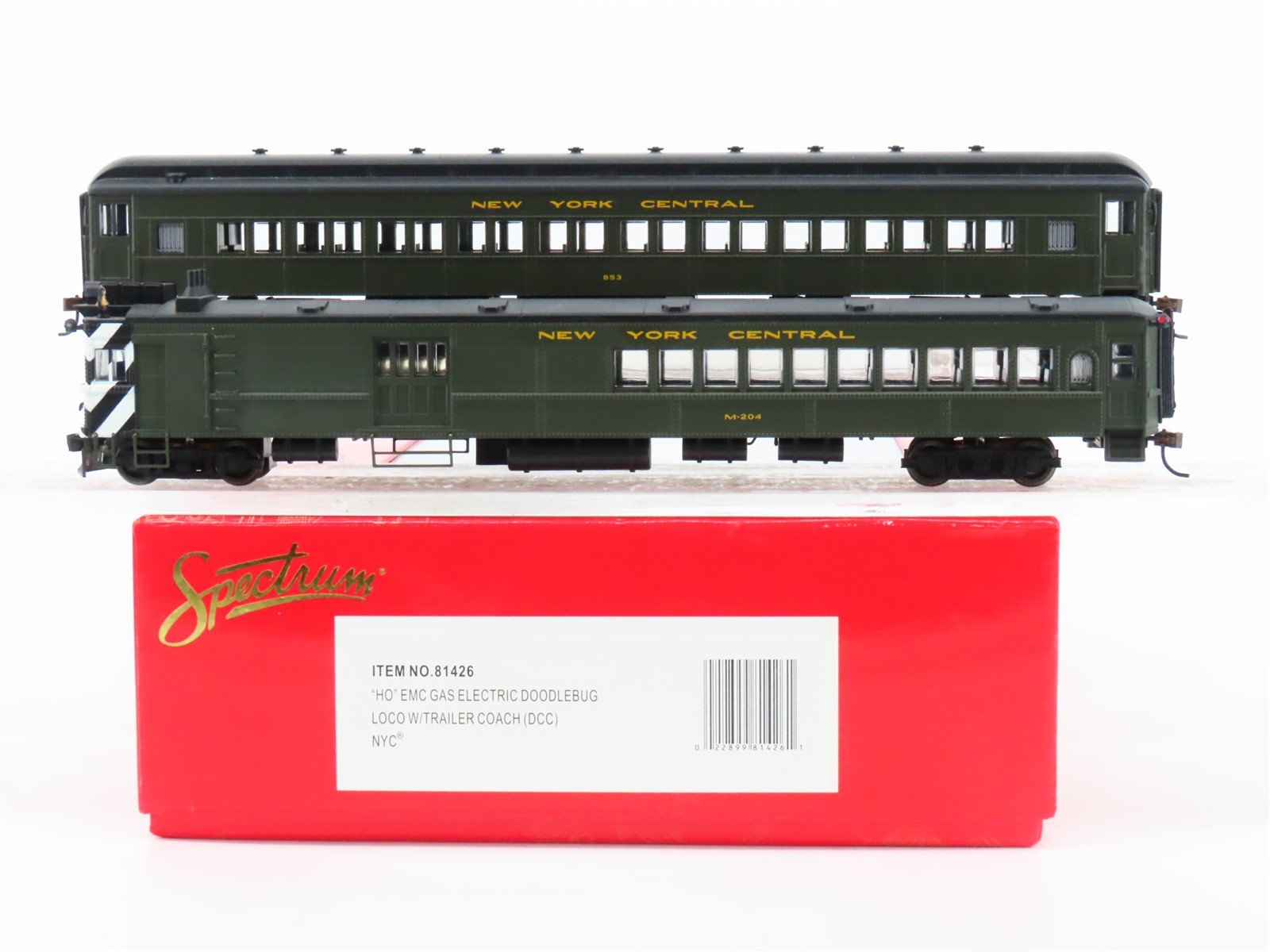HO Scale Bachmann 81426 NYC Railway Gas Electric Doodlebug #M-204 w/ DCC