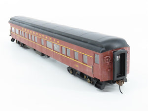 HO Bachmann 13802 PRR Pennsylvania 72' Observation Passenger Car #130 Weathered