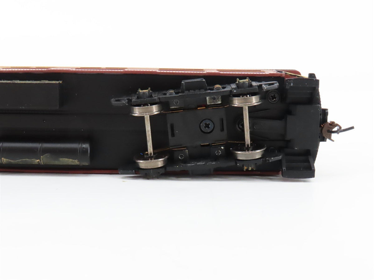 HO Bachmann 13802 PRR Pennsylvania 72&#39; Observation Passenger Car #130 Weathered