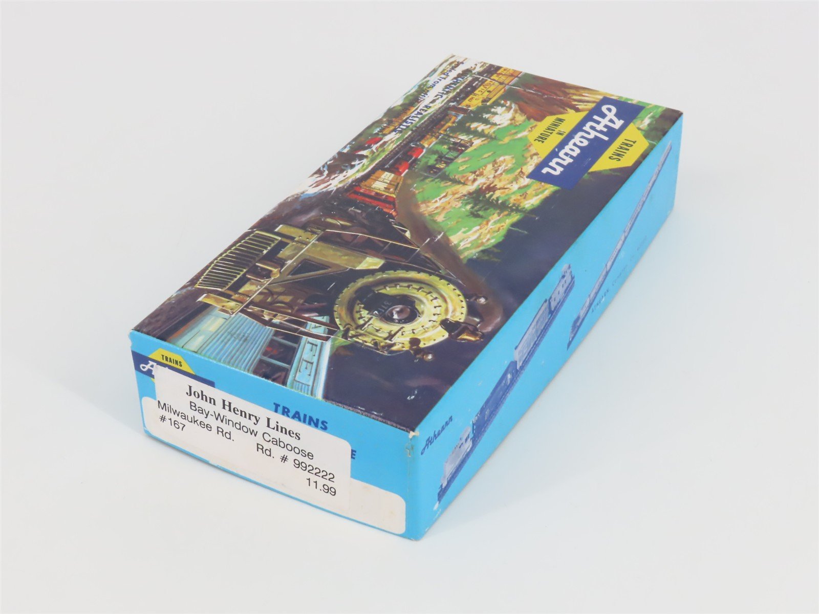 HO Athearn / John Henry Lines Kit 167 MILW Bay Window Caboose #992222 - SEALED