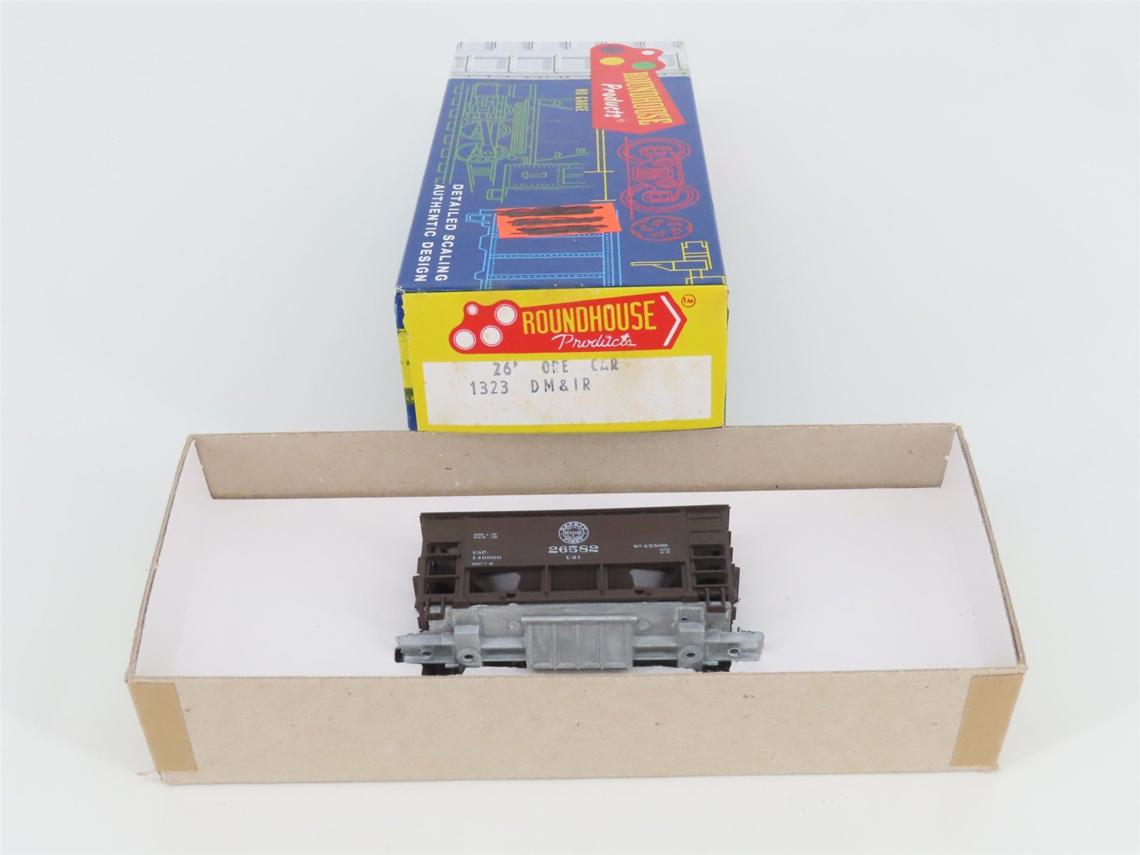 HO Scale Roundhouse Kit #1323 DM&IR Missabe Road 26' Ore Car #26582