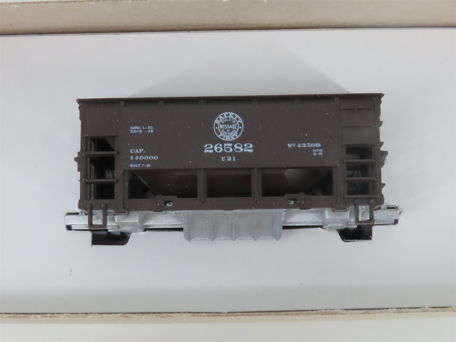 HO Scale Roundhouse Kit #1323 DM&IR Missabe Road 26' Ore Car #26582