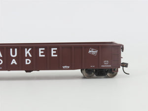 HO Walthers Mainline 910-6158 MILW Milwaukee Road 53' Smooth-Side Gondola #92423