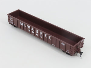 HO Walthers Mainline 910-6158 MILW Milwaukee Road 53' Smooth-Side Gondola #92423