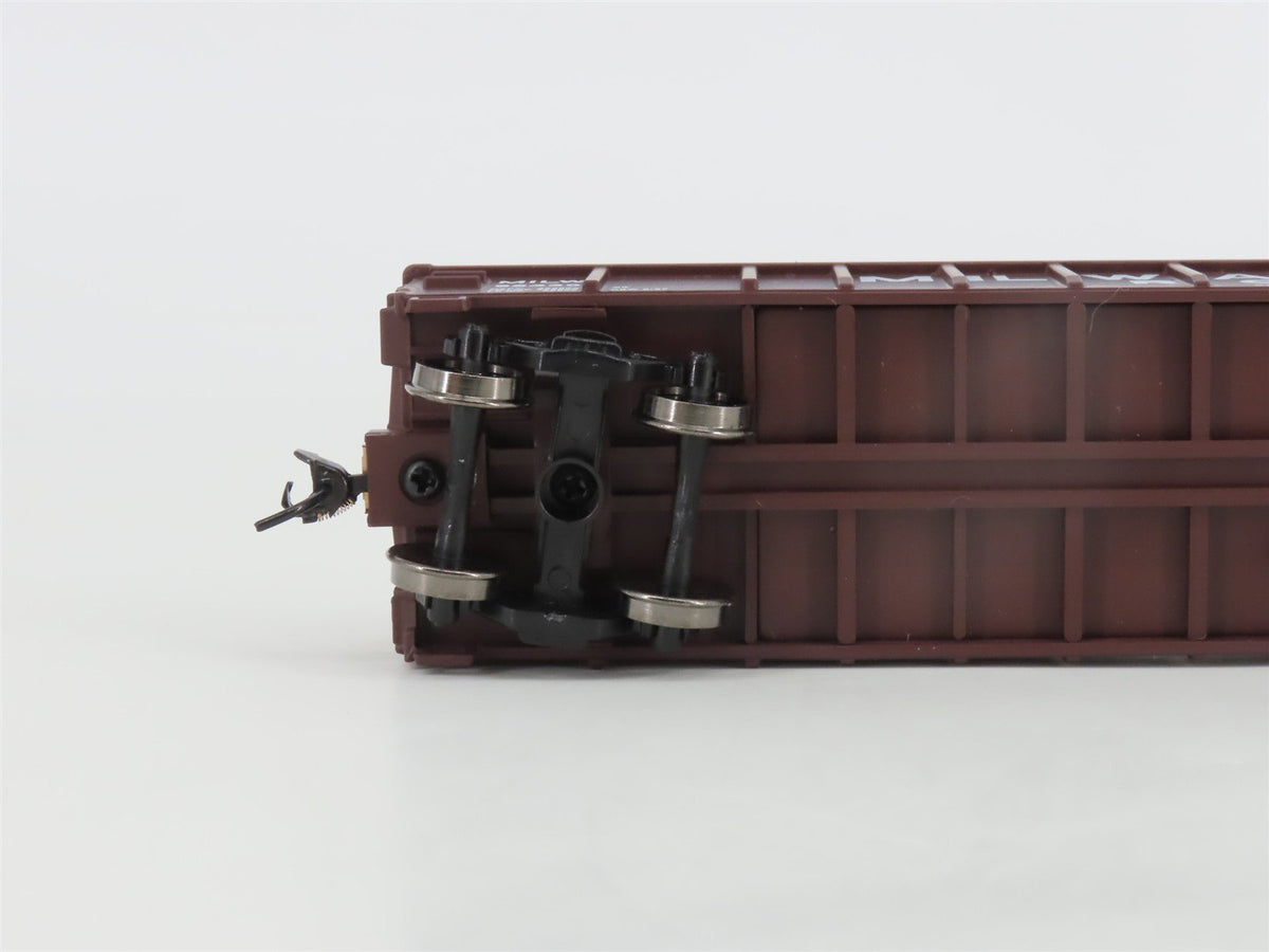 HO Walthers Mainline 910-6159 MILW Milwaukee Road 53&#39; Smooth-Side Gondola #92430