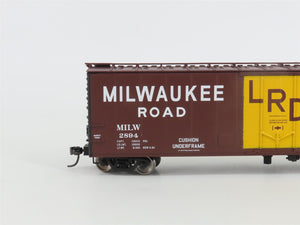 HO Walthers Mainline 910-2840 MILW Milwaukee Rd PC&F 50' Insulated Box Car #2894