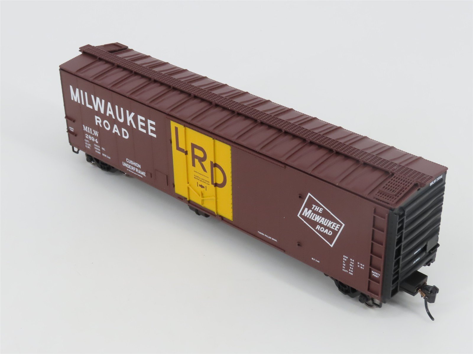 HO Walthers Mainline 910-2840 MILW Milwaukee Rd PC&F 50' Insulated Box Car #2894