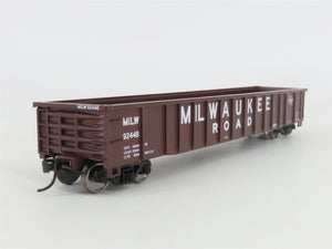 HO Walthers Mainline 910-6160 MILW Milwaukee Road 53' Smooth-Side Gondola #92448