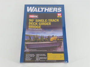 HO Walthers Cornerstone Kit #933-4508 Single-Track 90' Deck Girder Bridge SEALED