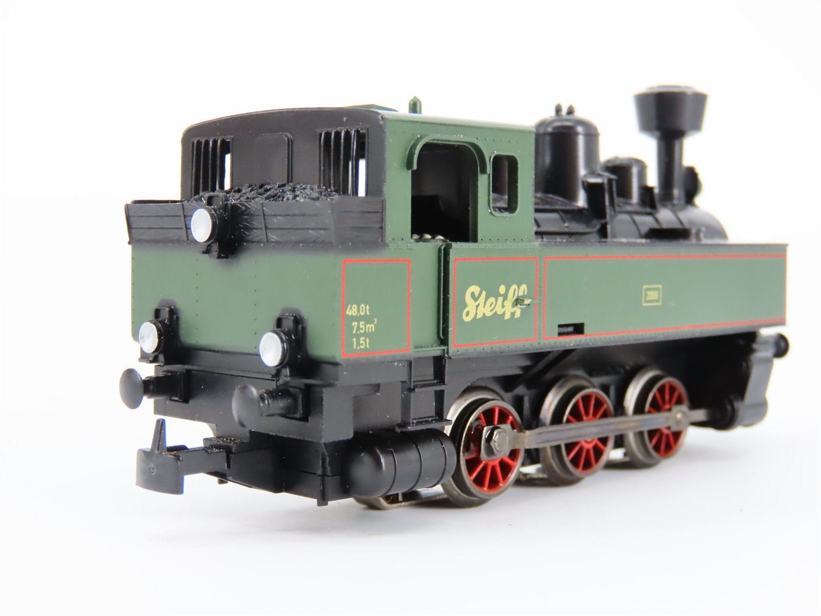 HO Scale 3-Rail AC Marklin Steiff 0-6-0T Tank Steam Locomotive #2009