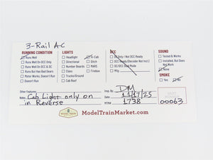 HO Scale 3-Rail AC Marklin Steiff 0-6-0T Tank Steam Locomotive #2009