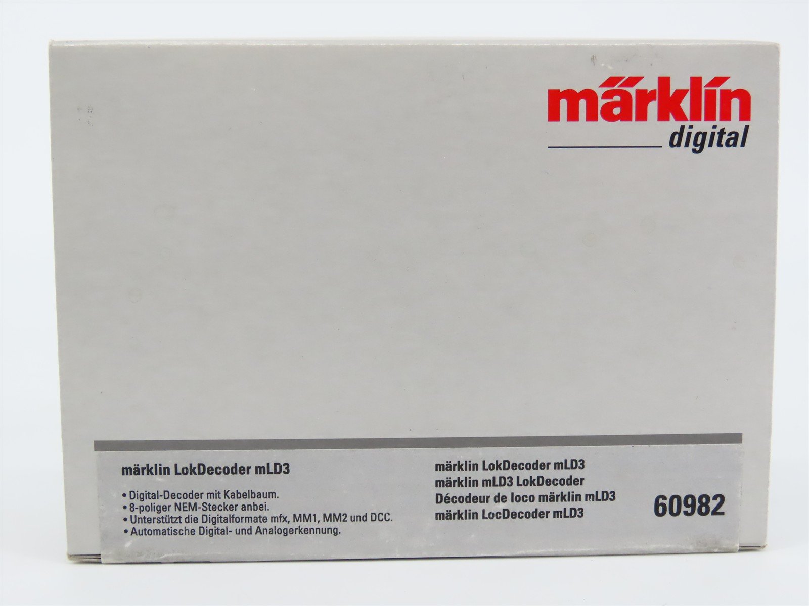 Marklin Digital 60982 LokDecoder mLD3 DCC/mfx/MM1/MM2 Mobile Decoder - SEALED