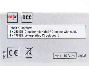 Marklin Digital 60982 LokDecoder mLD3 DCC/mfx/MM1/MM2 Mobile Decoder - SEALED