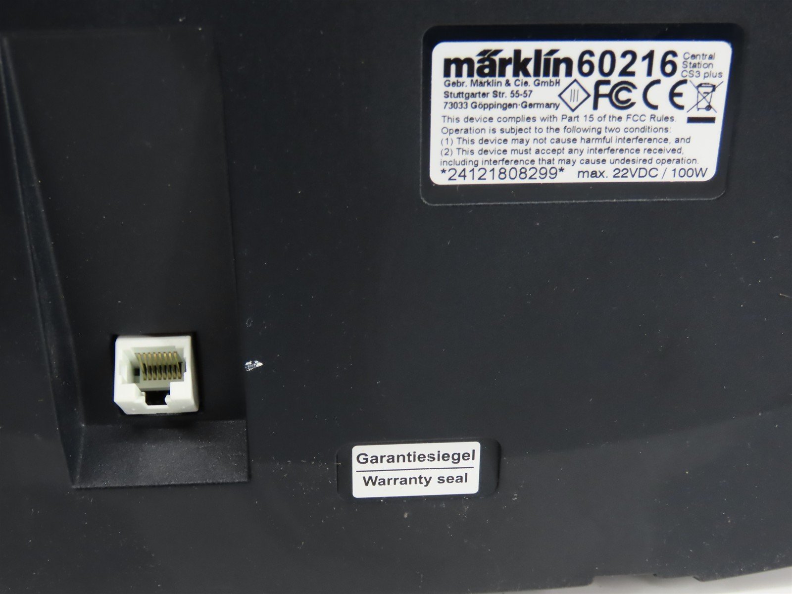 Marklin 60216 Central Station 3 Plus Digital Controller w/ Power Pack