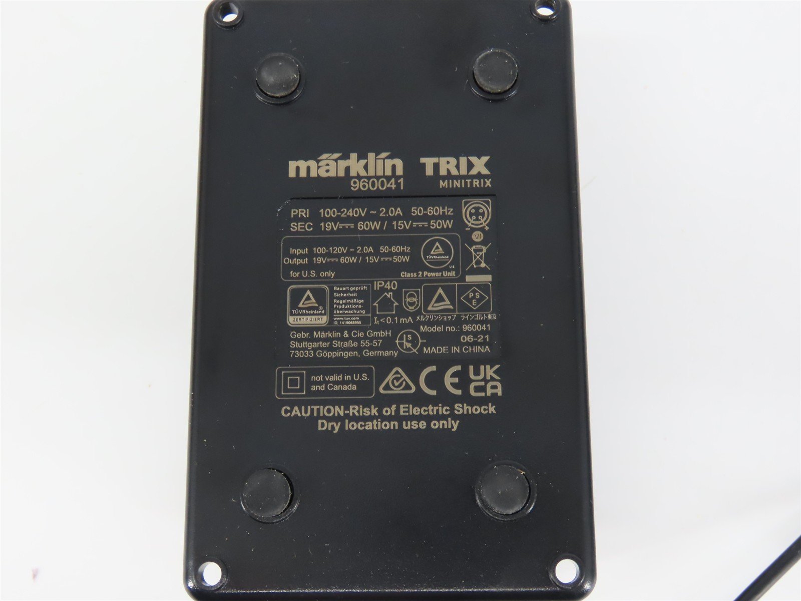 Marklin 60216 Central Station 3 Plus Digital Controller w/ Power Pack