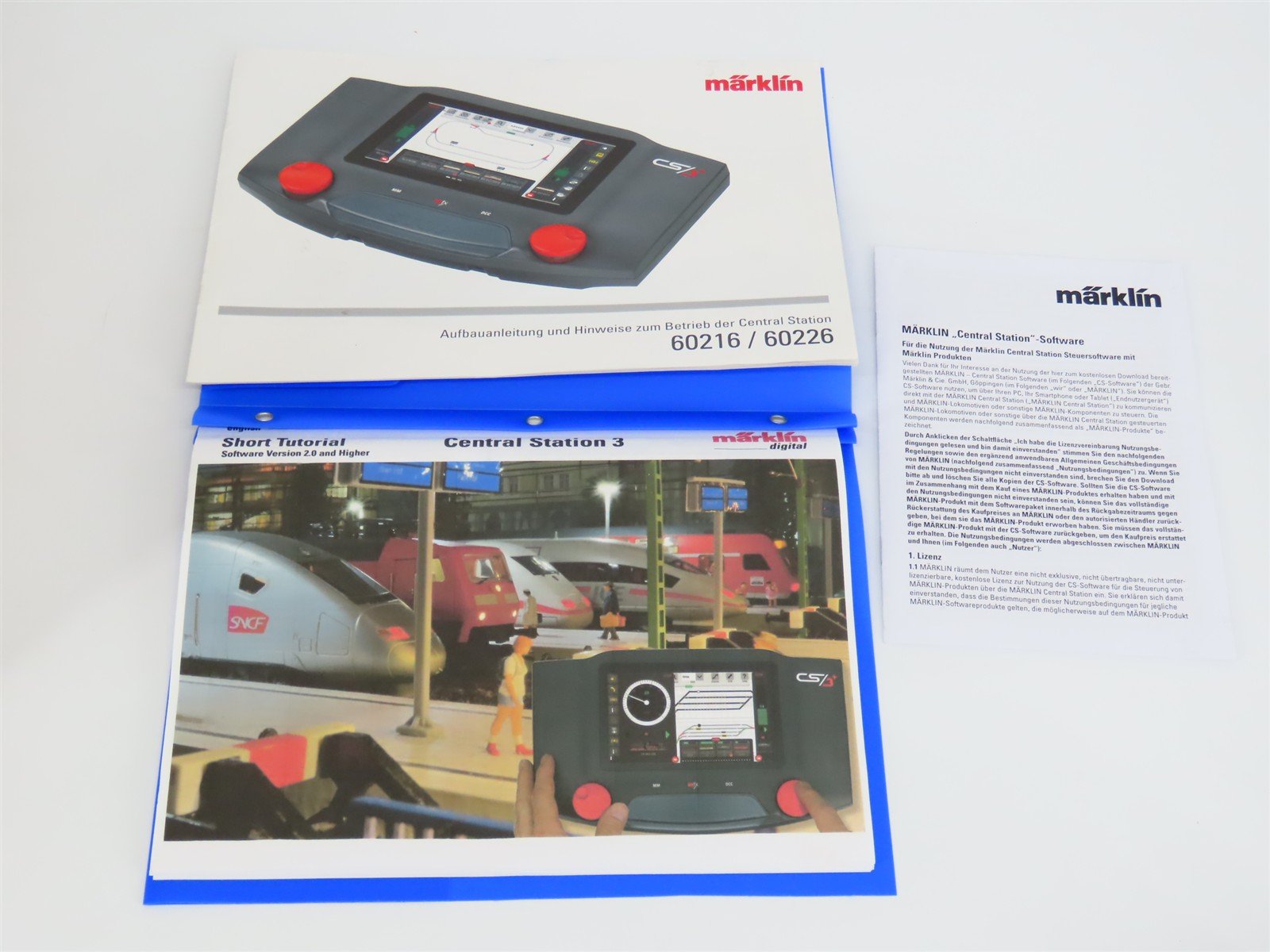 Marklin 60216 Central Station 3 Plus Digital Controller w/ Power Pack