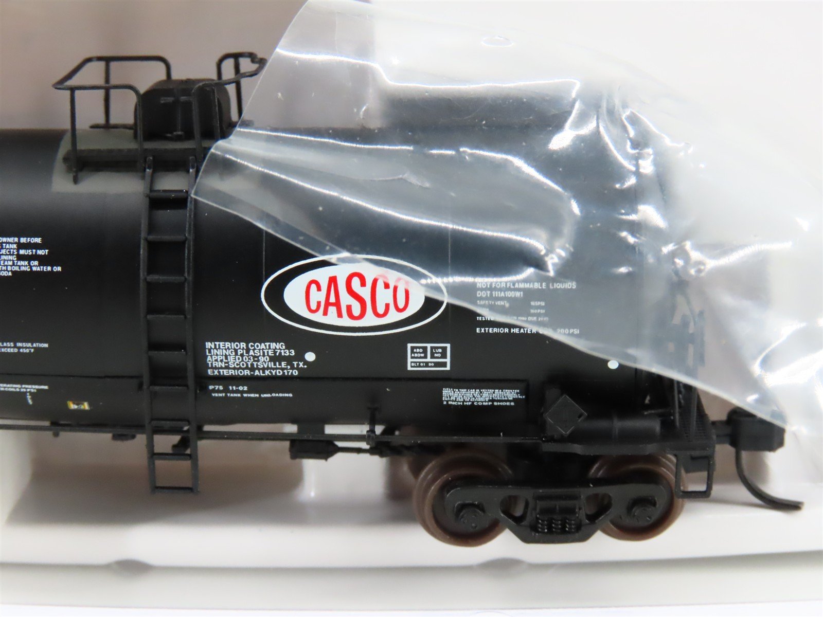 N Scale Atlas 40321 GATX Casco 17,600 Gallon Corn Syrup Tank Car #4469