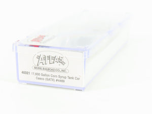 N Scale Atlas 40321 GATX Casco 17,600 Gallon Corn Syrup Tank Car #4469