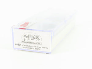 N Scale Atlas 40324 GATX Casco 17,600 Gallon Corn Syrup Tank Car #4478