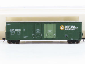 N Atlas 31204 BCIT British Columbia Railway 53' Double Plug Door Box Car #800480
