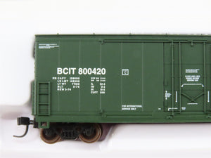 N Atlas 31201 BCIT British Columbia Railway Double Plug Door Box Car #800420