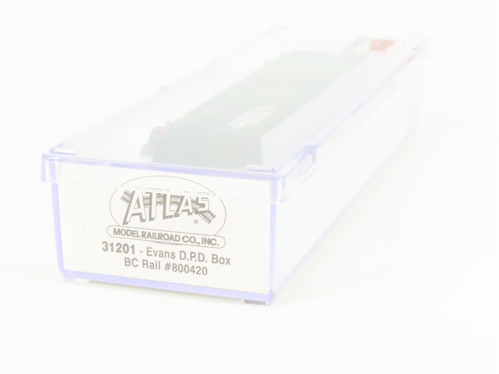 N Atlas 31201 BCIT British Columbia Railway Double Plug Door Box Car #800420