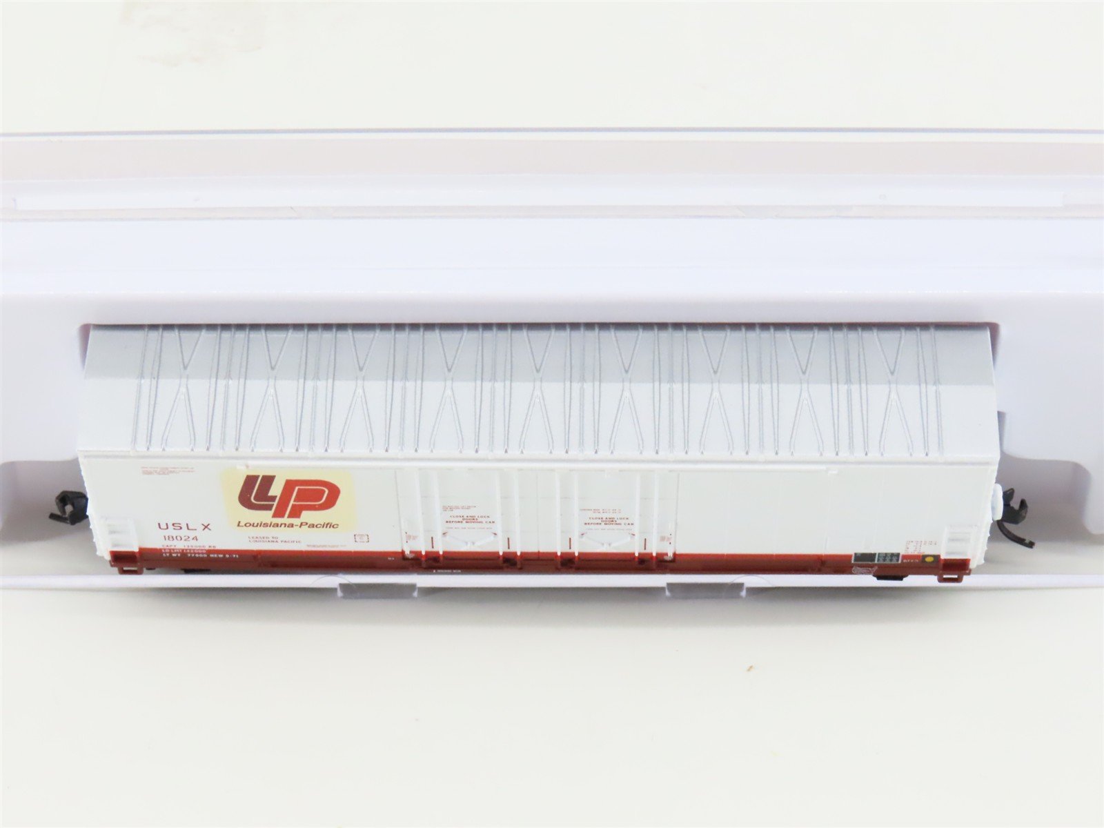 N Scale Atlas 31241 USLX Louisiana Pacific Double Plug Door Box Car #18024