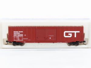 N Scale Atlas 36901 GTW Grand Trunk Western 60' Double Door Box Car #306360