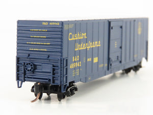 N Scale Atlas 37201 B&O Baltimore & Ohio 60' Auto Parts Box Car #489942
